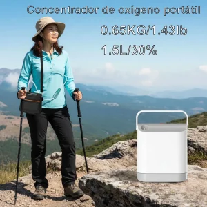 Portable Charge Oxygen Concentrator Outdoor Travel Oxygen Machine Household Generator concentrador de oxigeno portatil