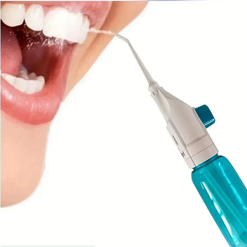 1PC Toothpick Style Portable Manual Water Flosser High-Pressure Oral Irrigator for Deep Cleaning of Gums And Teeth Care - Image 2